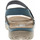 Boty Ženy Sandály Rieker Dámské sandály  64870-14 blau Modrá
