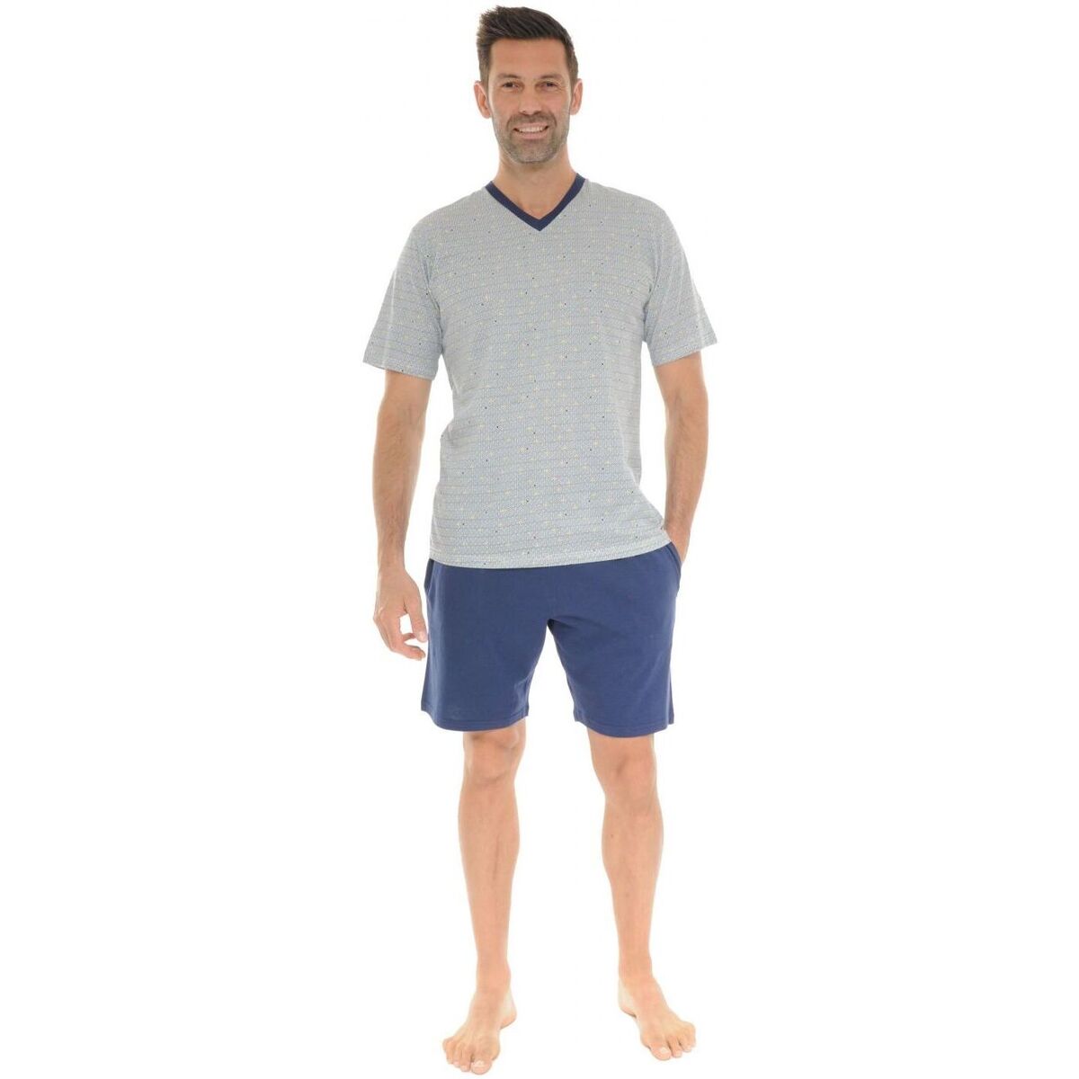 Textil Muži Pyžamo / Noční košile Christian Cane WOODY Modrá