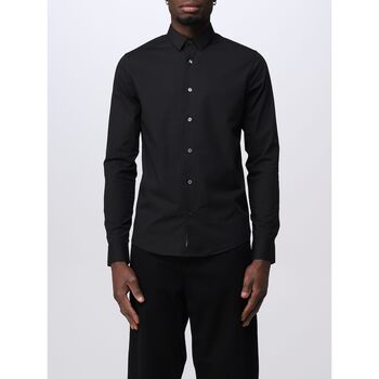Textil Muži Košile s dlouhymi rukávy Calvin Klein Jeans J30J319065 BEH Černá
