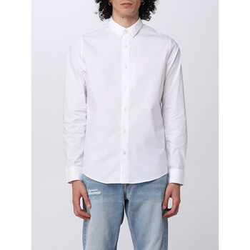 Textil Muži Košile s dlouhymi rukávy Calvin Klein Jeans J30J319065 YAF Bílá
