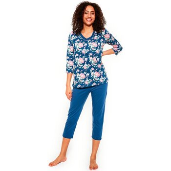 Textil Ženy Pyžamo / Noční košile Cornette Dámské pyžamo 481/ 289 Karen 