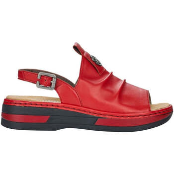Rieker Sportovní sandály - - Červená