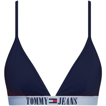 Tommy Jeans Plážový šátek UW0UW04079 - Modrá