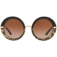 Hodinky & Bižuterie Ženy sluneční brýle D&G Occhiali da Sole Dolce&Gabbana DG4393 324413 Černá
