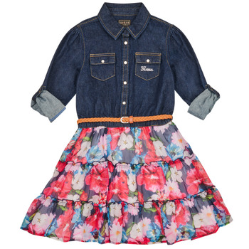 Guess Krátké šaty Dětské J3YK15 - ruznobarevne