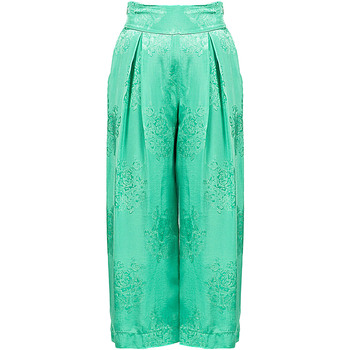 Textil Ženy Kalhoty Pinko 1G161F 8405 | Teso 1 Zelená