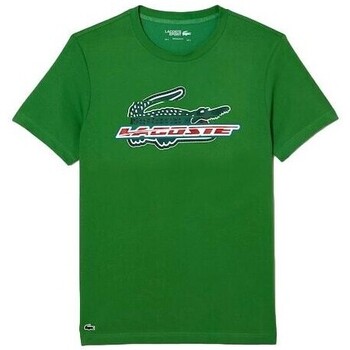 Textil Muži Trička s krátkým rukávem Lacoste CAMISETA HOMBRE   SPORT TH5156 Zelená