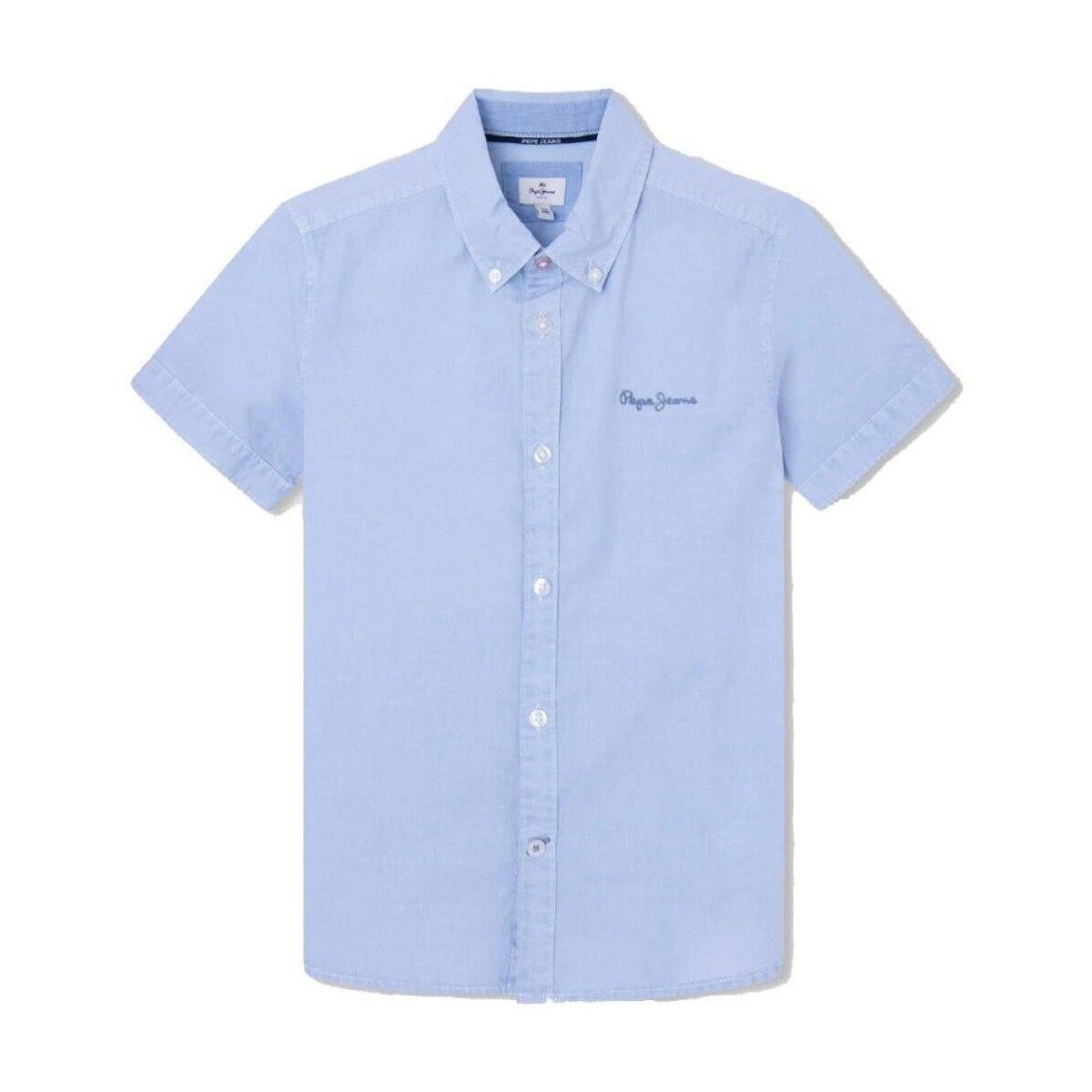 Textil Chlapecké Košile s dlouhymi rukávy Pepe jeans  Modrá
