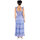 Textil Ženy Společenské šaty Isla Bonita By Sigris Dlouhé Midi Šaty Fialová