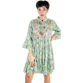 Textil Ženy Krátké šaty Isla Bonita By Sigris Krátké Šaty Zelená