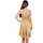 Textil Ženy Krátké šaty Isla Bonita By Sigris Krátké Šaty Žlutá