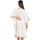Textil Ženy Plážový šátek Isla Bonita By Sigris Pončo Bílá