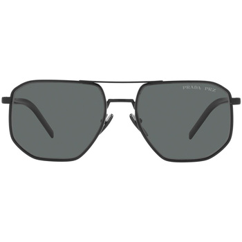 Hodinky & Bižuterie sluneční brýle Prada Occhiali da Sole  PR59YS 1AB5Z1 Polarizzati Černá