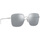 Hodinky & Bižuterie sluneční brýle Prada Occhiali da Sole  PR55YS 1BC02R Stříbrná       