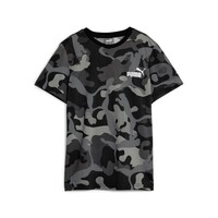Textil Chlapecké Trička s krátkým rukávem Puma ESS+ CAMO TEE B Černá