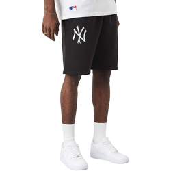 Textil Muži Tříčtvrteční kalhoty New-Era MLB Team New York Yankees Short Černá