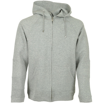 Textil Muži Mikiny Hamilton And Hare Lux Spacer Hooded Jacket Šedá