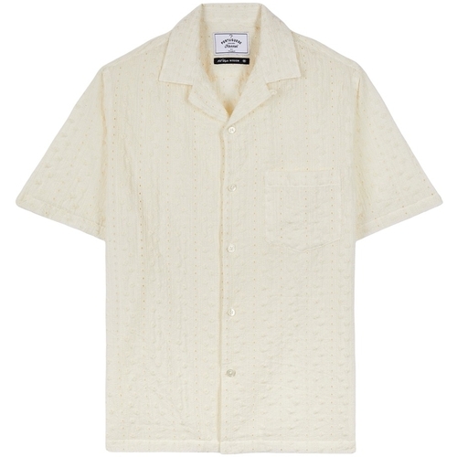 Textil Muži Košile s dlouhymi rukávy Portuguese Flannel Piros Shirt - Off White Bílá