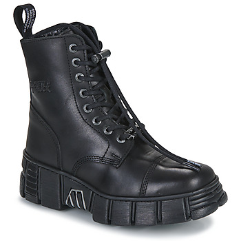 Boty Kotníkové boty New Rock M-WALL083CCT-S7 Černá