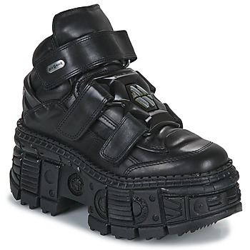 Boty Kotníkové boty New Rock M-WALL285-S2 Černá