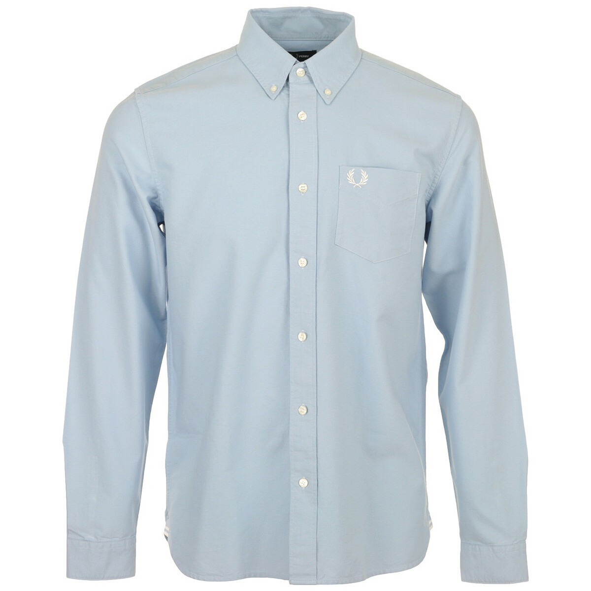Levně Fred Perry Košile s dlouhymi rukáv Oxford Shirt Modrá