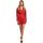 Textil Ženy Krátké šaty Made Of Emotion Dámské mini šaty Favio M501 červená Červená