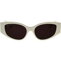 Hodinky & Bižuterie Ženy sluneční brýle Balenciaga Occhiali da Sole  BB0258S 003 Bílá