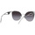 Hodinky & Bižuterie sluneční brýle Prada Occhiali da Sole  PR50ZS 1BC09S Stříbrná       