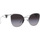 Hodinky & Bižuterie sluneční brýle Prada Occhiali da Sole  PR50ZS 1BC09S Stříbrná       