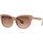 Hodinky & Bižuterie Ženy sluneční brýle Tiffany Occhiali da Sole  TF4196 82523B Růžová