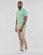 Textil Muži Polo s krátkými rukávy Polo Ralph Lauren POLO AJUSTE DROIT EN COTON BASIC MESH Zelená