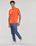 Textil Muži Polo s krátkými rukávy Polo Ralph Lauren POLO AJUSTE DROIT EN COTON BASIC MESH Oranžová