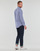 Textil Muži Košile s dlouhymi rukávy Polo Ralph Lauren CHEMISE AJUSTEE EN POPLINE DE COTON COL BOUTONNE Tmavě modrá / Bílá