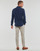 Textil Muži Košile s dlouhymi rukávy Polo Ralph Lauren CHEMISE AJUSTEE COL BOUTONNE EN POLO FEATHERWEIGHT Tmavě modrá