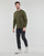 Textil Muži Trička s dlouhými rukávy Polo Ralph Lauren TSHIRT MANCHES LONGUES EN COTON Khaki