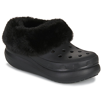 Boty Ženy Pantofle Crocs Furever Crush Černá