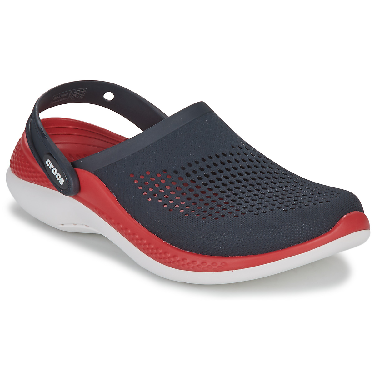 Boty Pantofle Crocs LiteRide 360 Clog Tmavě modrá / Červená