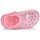 Boty Dívčí Pantofle Crocs Classic Lined Glitter Clog K Růžová