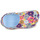 Boty Dívčí Pantofle Crocs Classic Retro Floral Clog K Modrá