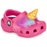 Boty Dívčí Pantofle Crocs Classic I AM Unicorn Clog T Růžová