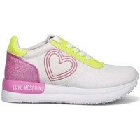 Boty Ženy Módní tenisky Love Moschino  Bílá