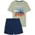 Textil Pyžamo / Noční košile Esotiq & Henderson Pánské pyžamo 39907 Nature green 