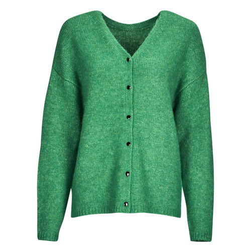 Textil Ženy Svetry / Svetry se zapínáním Only ONLSIPA LS REVERSIBLE CARDIGAN CS KNT Zelená