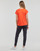 Textil Ženy Trička s krátkým rukávem Only ONLKELLY S/S V-NECK TOP BOX CS JRS Oranžová