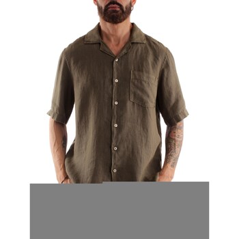 Textil Muži Košile s dlouhymi rukávy Roy Rogers P23RVU052CB731204 Zelená
