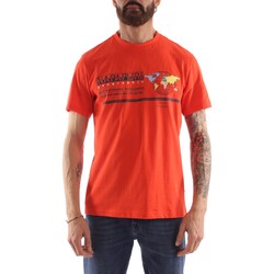 Textil Muži Trička s krátkým rukávem Napapijri NP0A4H2D Oranžová