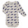 Textil Děti Pyžamo / Noční košile Petit Bateau BODY US ML BALEINE PACK X5           