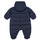 Textil Děti Prošívané bundy Petit Bateau LESTINA Tmavě modrá