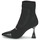 Boty Ženy Polokozačky Karl Lagerfeld DEBUT Mix Knit Ankle Boot Černá