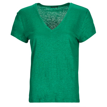 Textil Ženy Trička s krátkým rukávem Ikks BX10555 Zelená